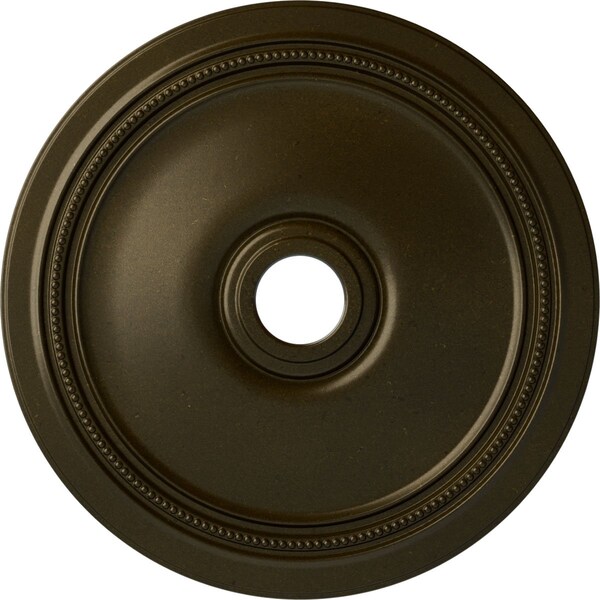Ekena Millwork Diane Ceiling Medallion (Fits Canopies up to 6 1/4"), 24"OD x 3 5/8"ID x 1 1/4"P, Green Gold CM24DIGGS - main